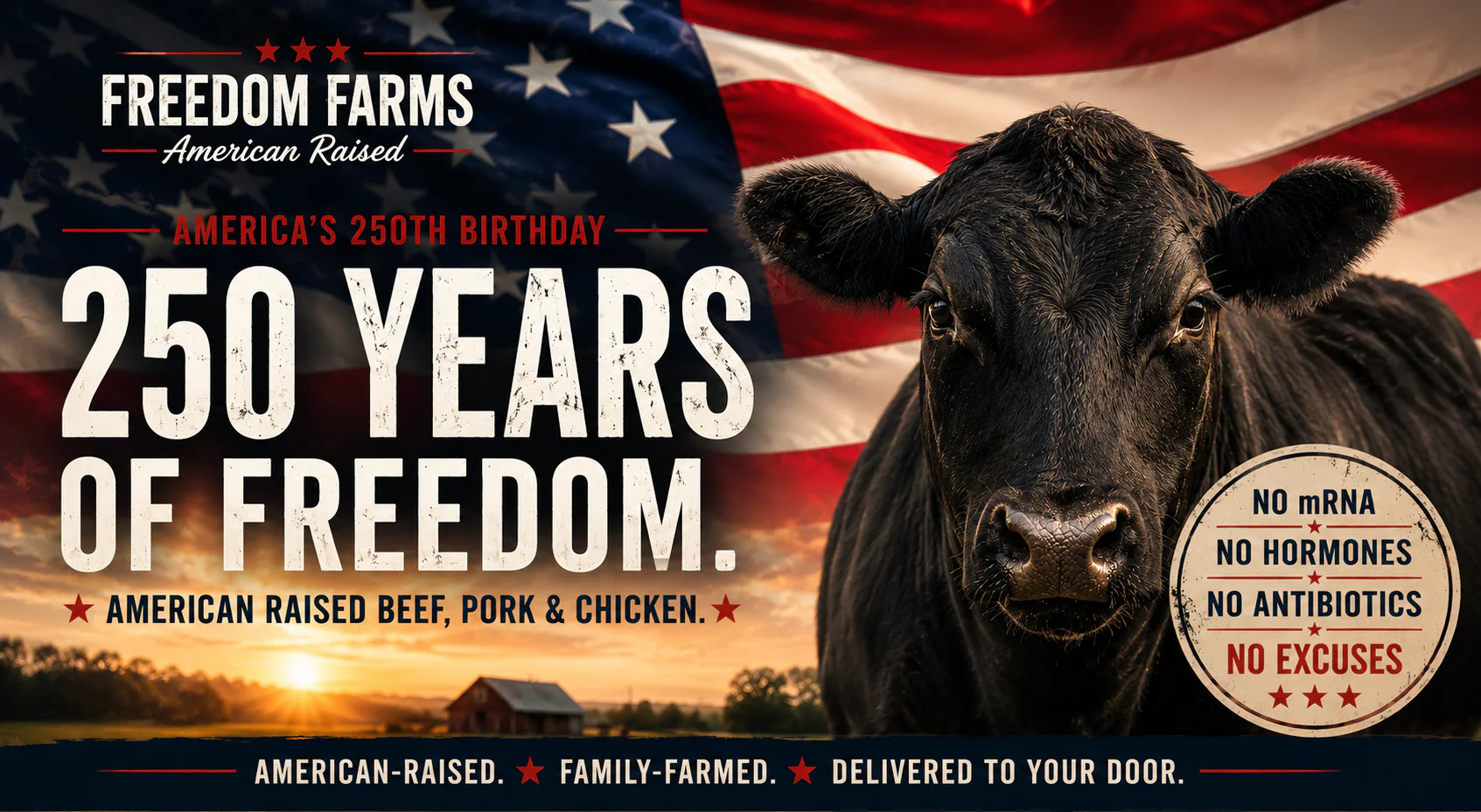 Pure Meat, Raised With Freedom